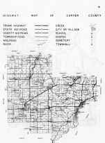 Carver County Highway Map, Minnesota State Atlas 1956